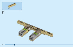 LEGO 31158 instructions page 8 – build guide