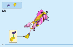 LEGO 31158 instructions page 80 – build guide