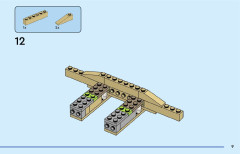 LEGO 31158 instructions page 9 – build guide