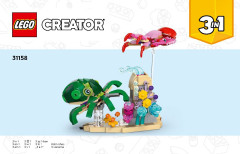 LEGO 31158 instructions page 1 – build guide
