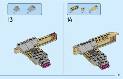 LEGO 31158 instructions page 11 – build guide