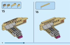 LEGO 31158 instructions page 12 – build guide