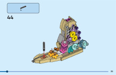 LEGO 31158 instructions page 35 – build guide