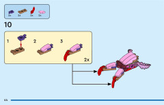 LEGO 31158 instructions page 44 – build guide