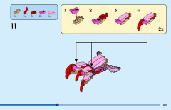 LEGO 31158 instructions page 45 – build guide