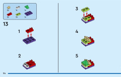 LEGO 31158 instructions page 54 – build guide