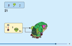 LEGO 31158 instructions page 61 – build guide