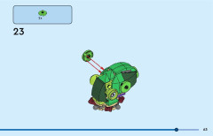 LEGO 31158 instructions page 63 – build guide