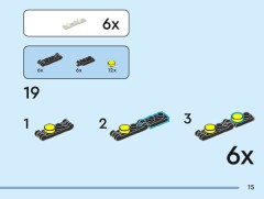 LEGO 31159 instructions page 15 – build guide
