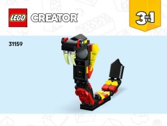 LEGO 31159 instructions page 1 – build guide