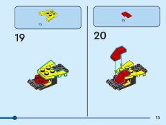 LEGO 31159 instructions page 15 – build guide