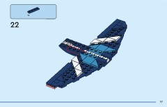 LEGO 31160 instructions page 17 – build guide