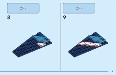 LEGO 31160 instructions page 9 – build guide