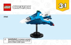 LEGO 31160 instructions page 1 – build guide