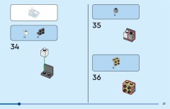 LEGO 31160 instructions page 21 – build guide