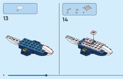 LEGO 31160 instructions page 8 – build guide