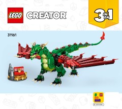 LEGO 31161 instructions page 1 – build guide