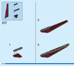 LEGO 31161 instructions page 128 – build guide