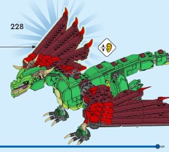 LEGO 31161 instructions page 139 – build guide