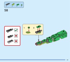 LEGO 31161 instructions page 43 – build guide