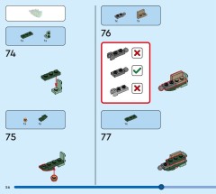 LEGO 31161 instructions page 56 – build guide