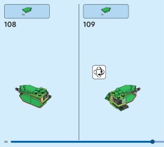 LEGO 31161 instructions page 70 – build guide