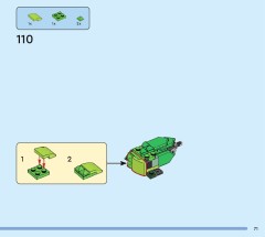 LEGO 31161 instructions page 71 – build guide