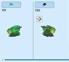 LEGO 31161 instructions page 74 – build guide
