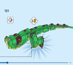 LEGO 31161 instructions page 75 – build guide