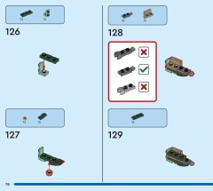 LEGO 31161 instructions page 78 – build guide
