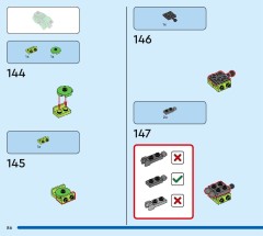 LEGO 31161 instructions page 86 – build guide