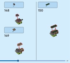 LEGO 31161 instructions page 87 – build guide