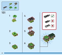LEGO 31161 instructions page 88 – build guide