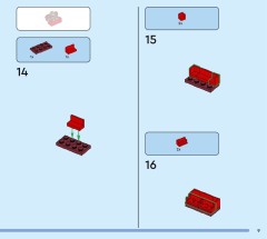 LEGO 31161 instructions page 9 – build guide