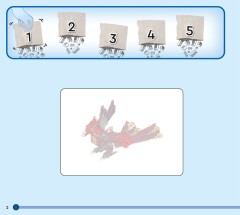 LEGO 31161 instructions page 2 – build guide