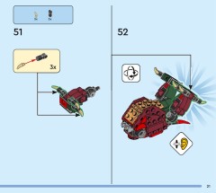 LEGO 31161 instructions page 21 – build guide