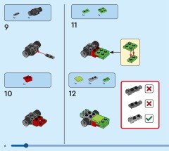LEGO 31161 instructions page 6 – build guide