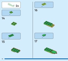 LEGO 31161 instructions page 72 – build guide