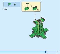 LEGO 31161 instructions page 75 – build guide