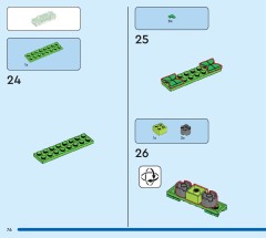 LEGO 31161 instructions page 76 – build guide