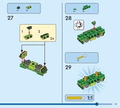 LEGO 31161 instructions page 77 – build guide