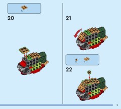 LEGO 31161 instructions page 9 – build guide