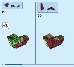 LEGO 31161 instructions page 12 – build guide