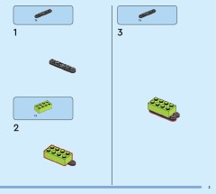 LEGO 31161 instructions page 3 – build guide