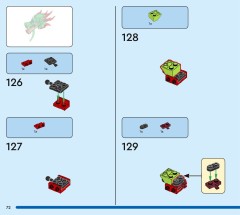 LEGO 31161 instructions page 72 – build guide