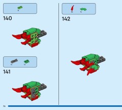 LEGO 31161 instructions page 76 – build guide