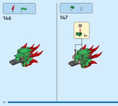 LEGO 31161 instructions page 78 – build guide
