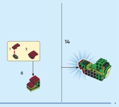 LEGO 31161 instructions page 9 – build guide