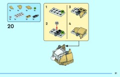 LEGO 31162 instructions page 21 – build guide