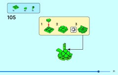 LEGO 31162 instructions page 71 – build guide